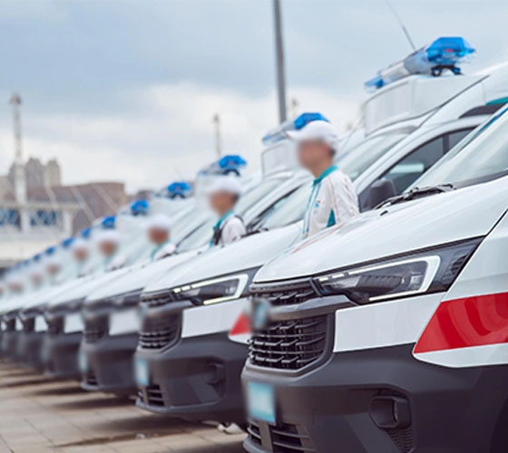 聂荣县服务车队展示